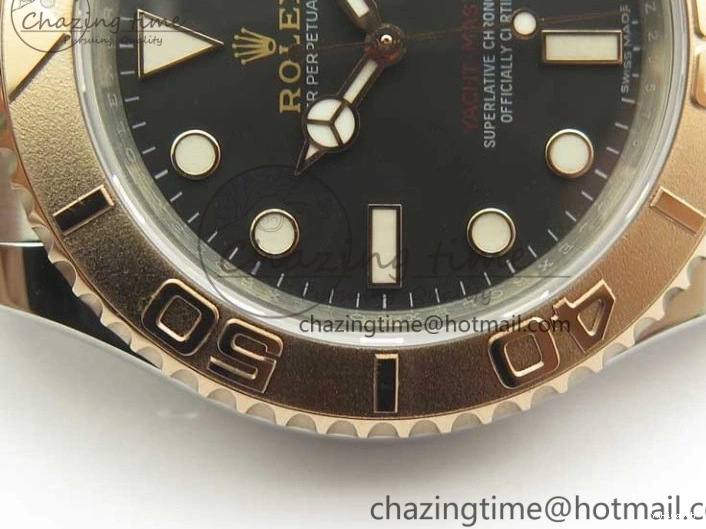116621 Bracelet Best Dial SS SS 1:1 Black VRF RG on A2836 Edition Yacht-Master 0418
